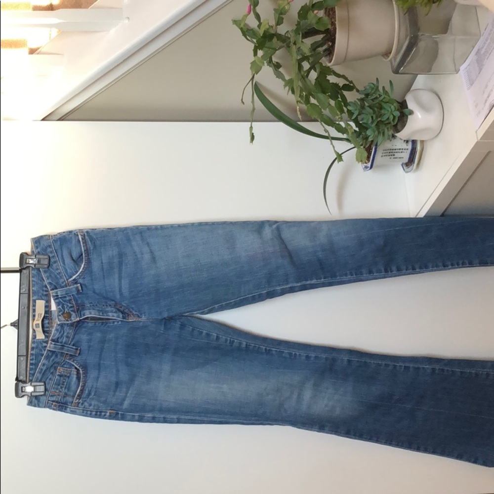Vintage Gap flair blue jeans